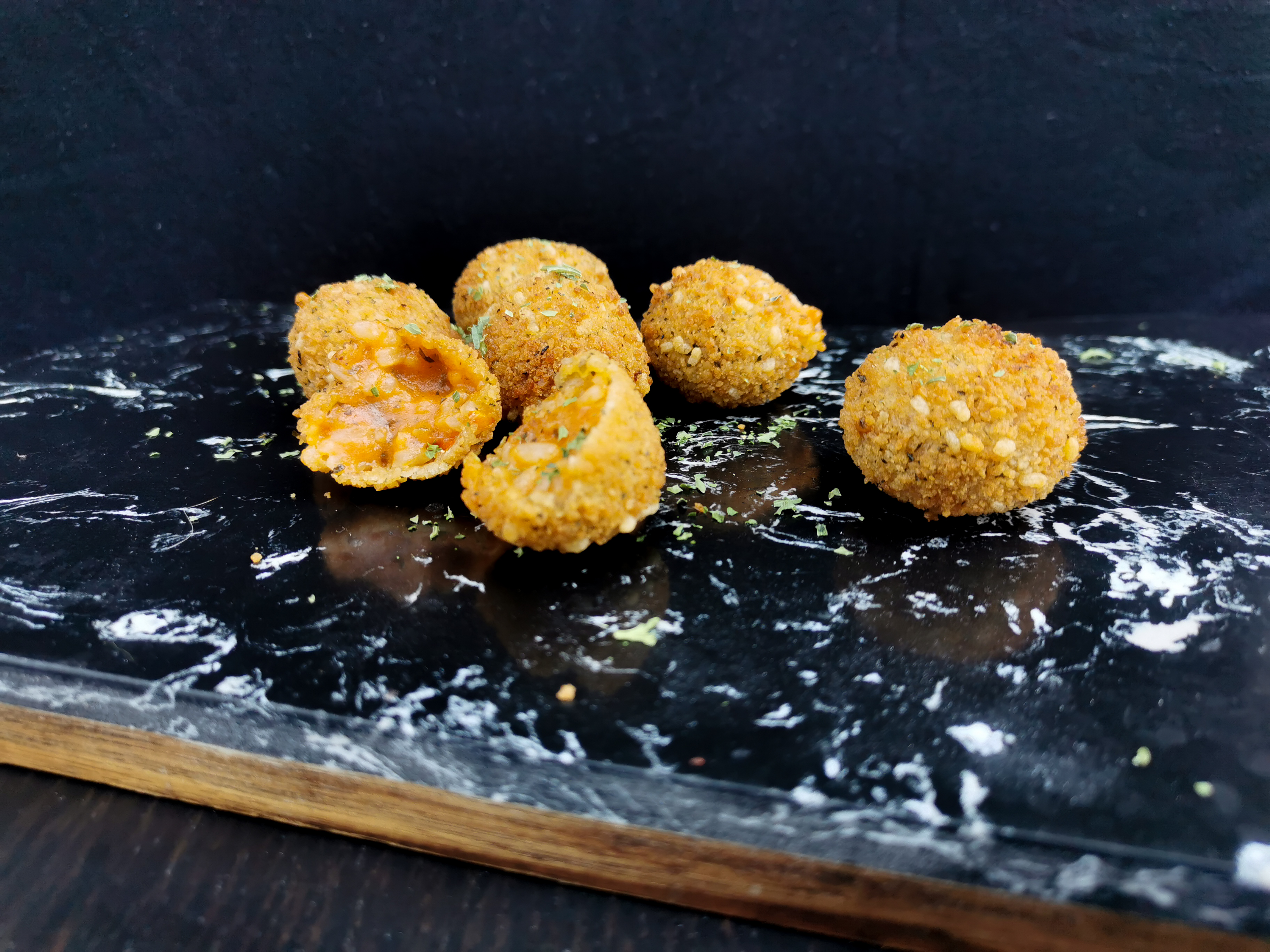 Croquettes de riz à l'espagnole 